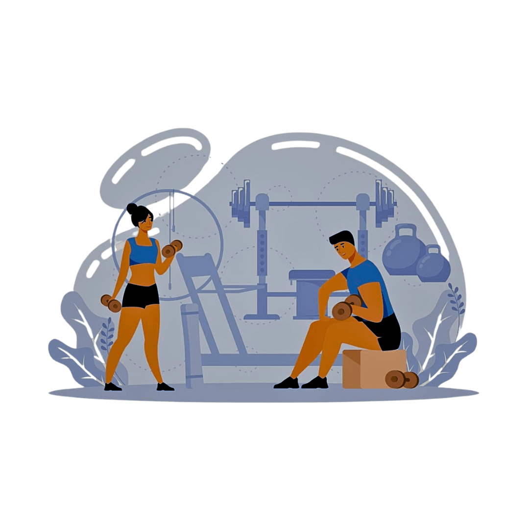 Fitness illustration